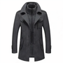 Modische Herrenjacke mit Doppellragen - Milan