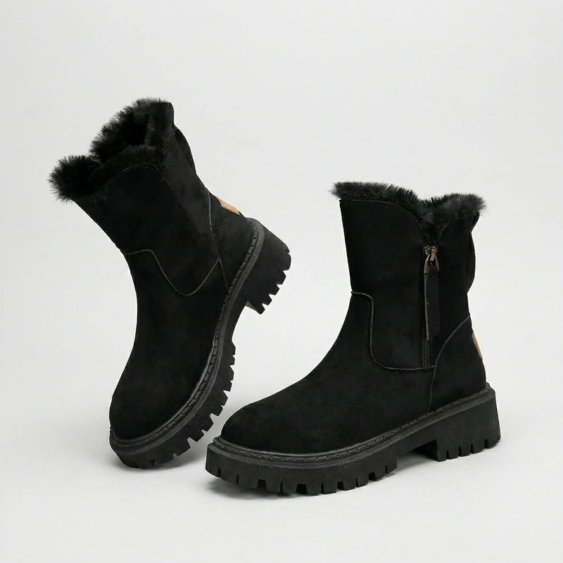 Gefütterte Damen Stiefelette - Charleen