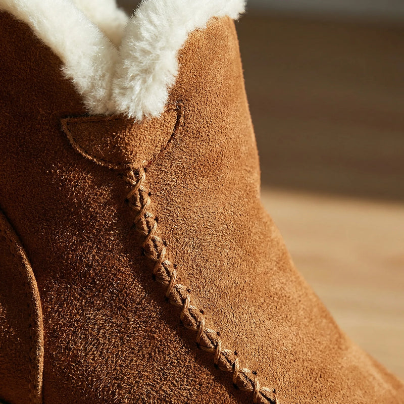 Gefütterte Orthopädische Stiefelette - Leana