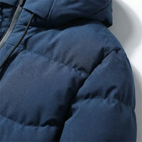 Gefütterte Winterjacke Herren Mit Kapuze - Gustavo