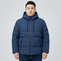 Gefütterte Winterjacke Herren Mit Kapuze - Gustavo
