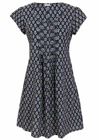 Gefüttertes Sommerkleid Mit Rundhals - Naemi