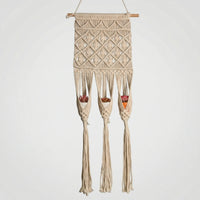 Geknüpfter Makramee-Wandbehang - Hearthloom