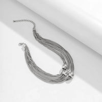 Geometrische Choker-Halskette - GlowSphere