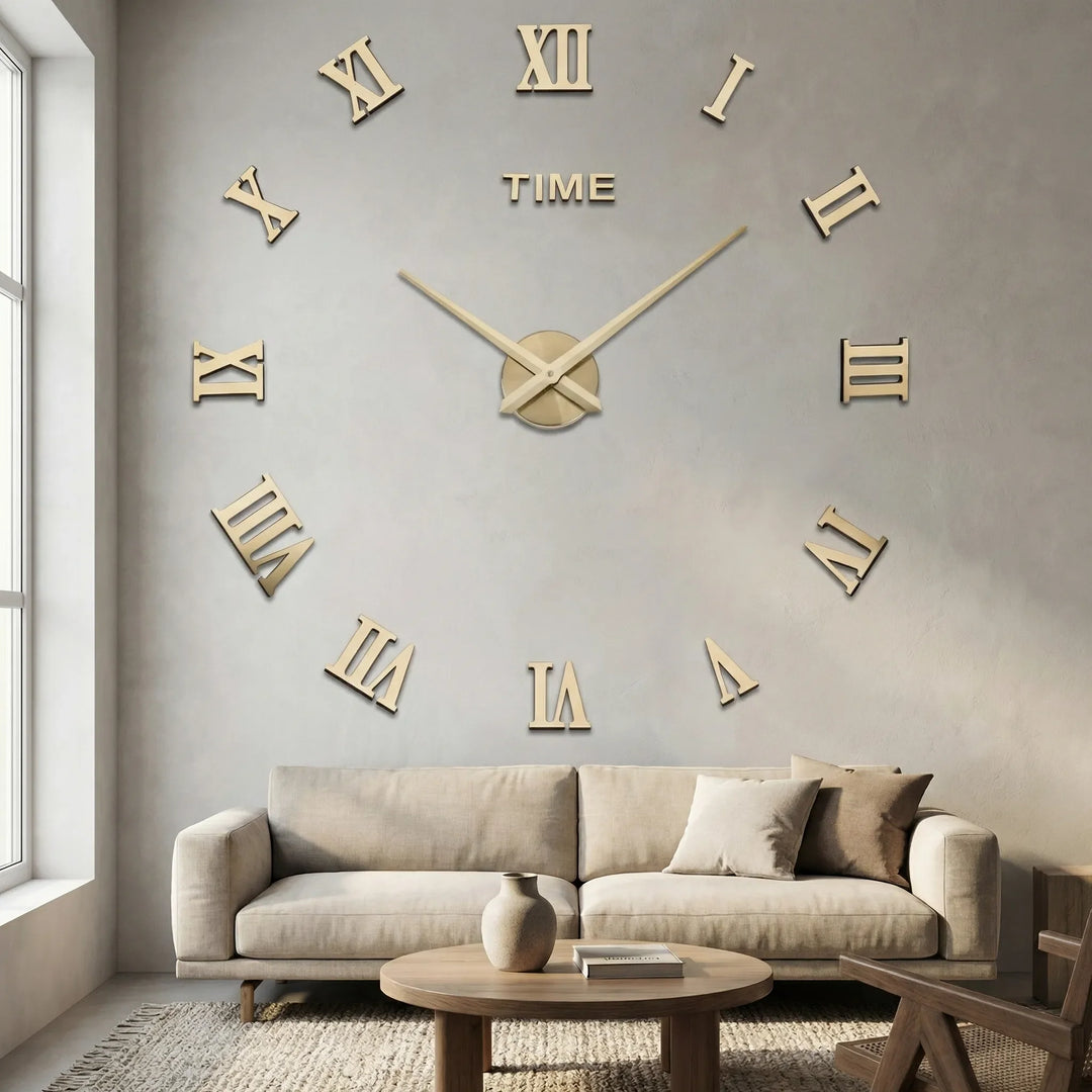 Geometrische Wanduhr - Chronaura