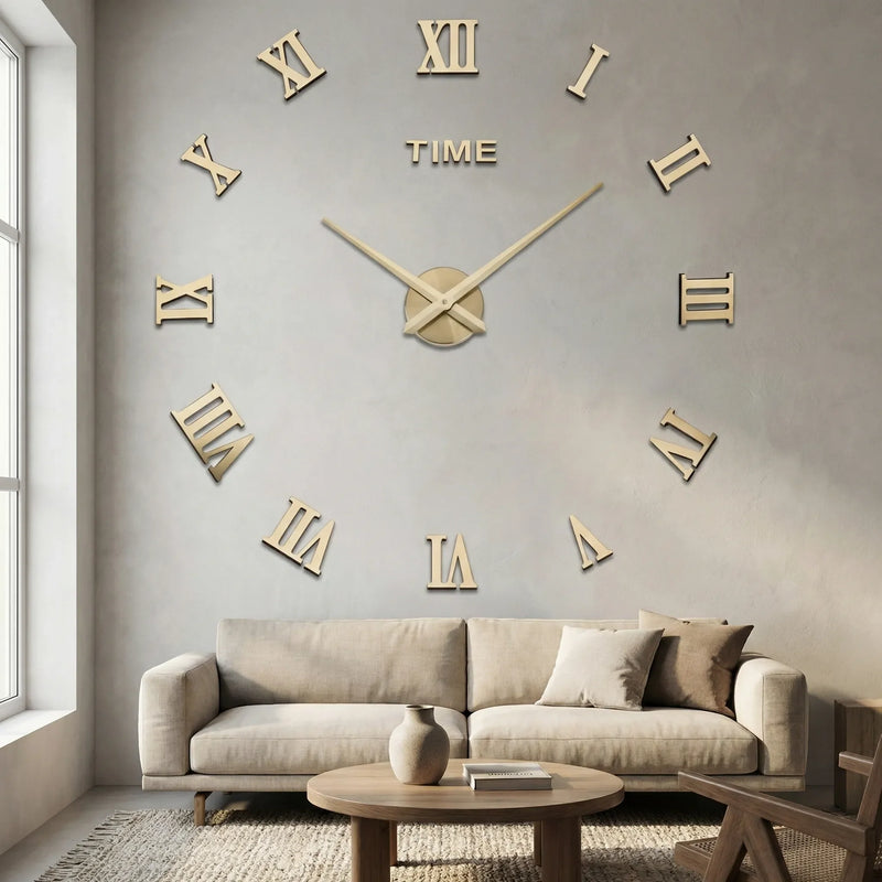 Geometrische Wanduhr - Chronaura