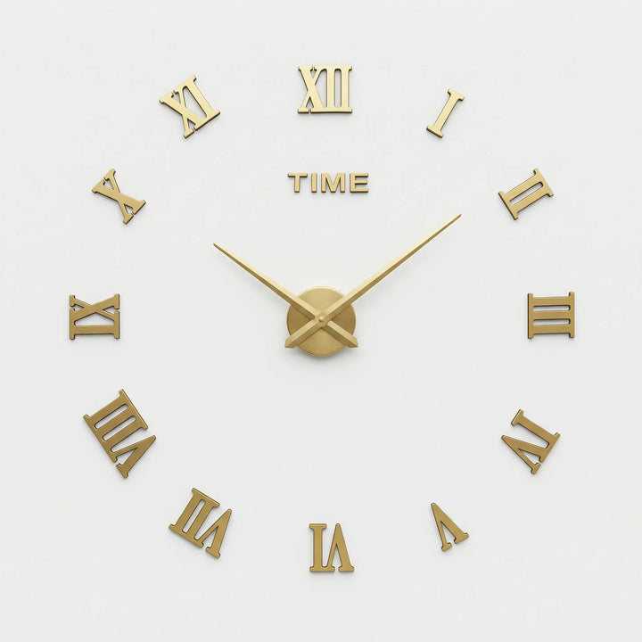 Geometrische Wanduhr - Chronaura