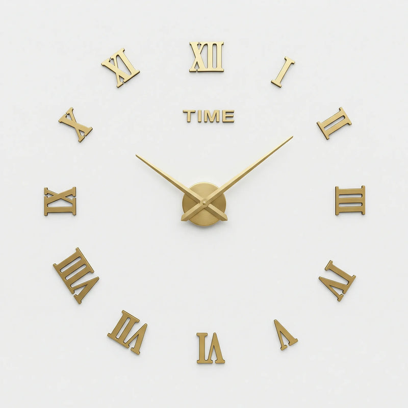Geometrische Wanduhr - Chronaura