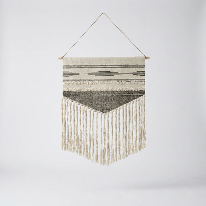 Geometrischer Boho-Wandbehang - Averelle