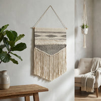 Geometrischer Boho-Wandbehang - Averelle