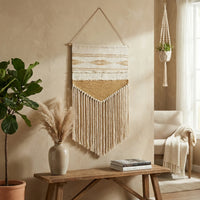 Geometrischer Boho-Wandbehang - Averelle