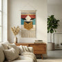 Geometrischer Boho-Wandbehang - Garduraft