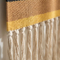 Geometrischer Boho-Wandbehang - Garduraft