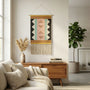 Geometrischer Boho-Wandbehang - Garduraft