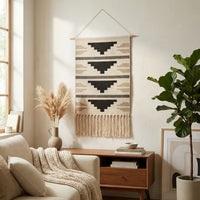 Geometrischer Boho-Wandbehang - Garduraft