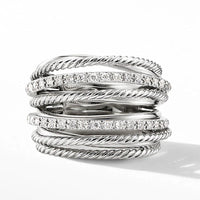 Geometrischer Designring - OfficeElegance