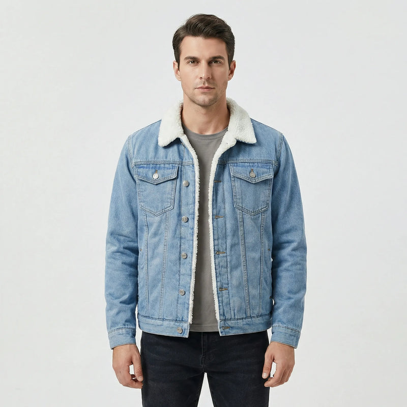 Gepolsterte Freizeitjacke Im Jeanslook - Carlo