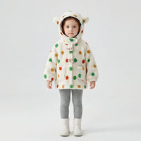 Gepunktete Kinderjacke Mit Kapuze - Bonnie