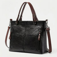 Geräumige Schultertasche Mit Griffen - Noemi