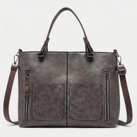 Geräumige Schultertasche Mit Griffen - Noemi