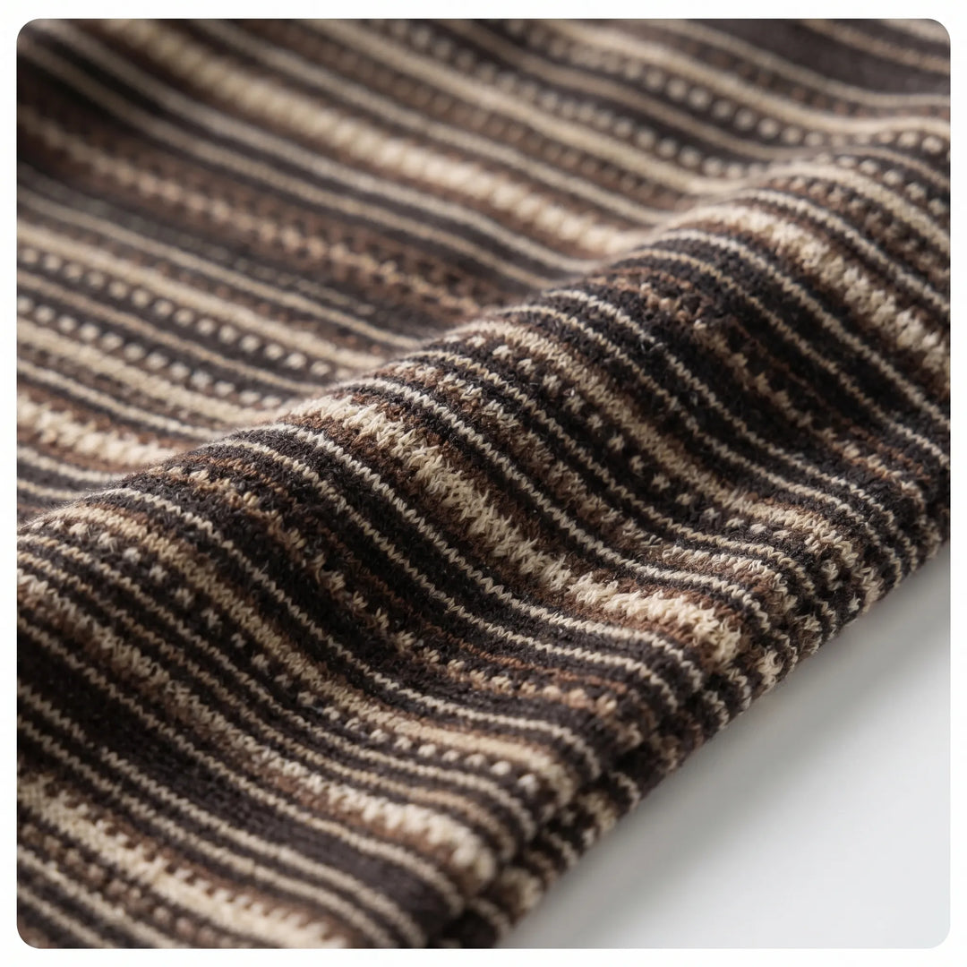 Gestreifter Badeanzug In Rockoptik - Larique