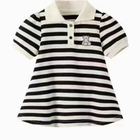 Gestreiftes Polokleid In A-Linie - Cubbela