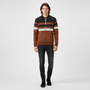 Gestreiftes Strickpullover - Karl