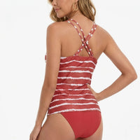 Gestreiftes Tankini-Set - Zunari