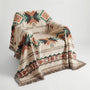 Gewebte Boho-Decke - Azteква