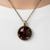Glasanhänger Mit Sternzeichen - StarJewelry
