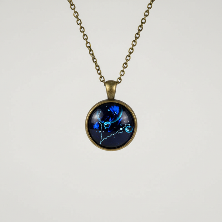 Glasanhänger Mit Sternzeichen - StarJewelry