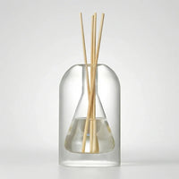 Glazen Geurverdamper Met Stokjes - Aromedome