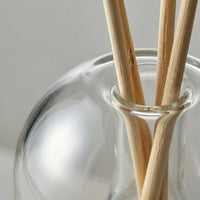 Glazen Geurverdamper Met Stokjes - Aromedome