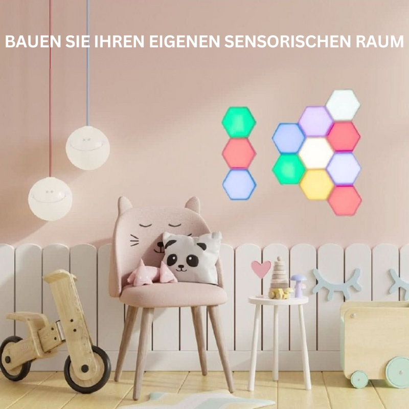 Interaktive Sechseckige Beleuchtung – GlowHex