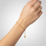 Goldfarbenes Initialarmband - InitialGold