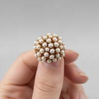 Goldplattierter Ring - SparklePiece