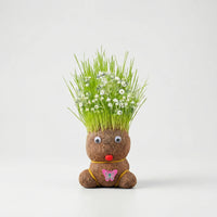Groeiend Figuurtje Met Grashaar - Bloomhead