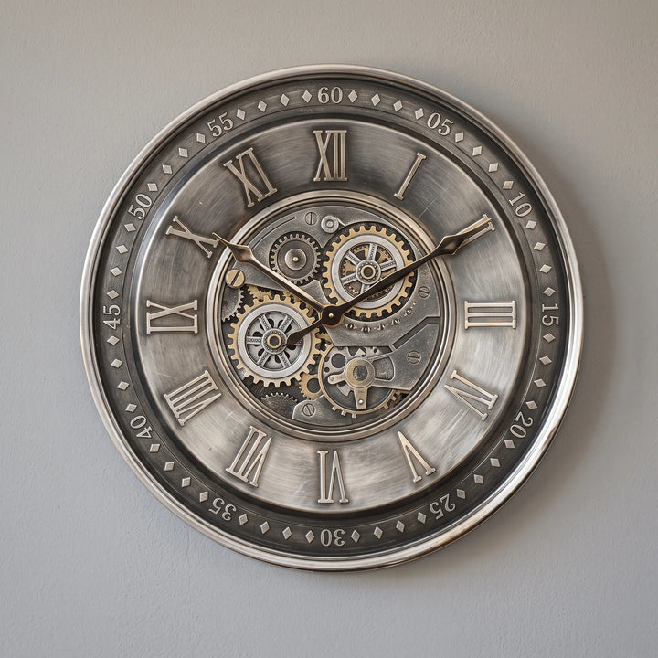 Große Analoge Wanduhr - Gearlaine