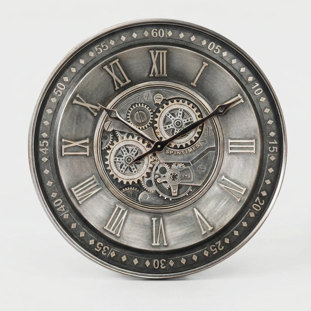 Große Analoge Wanduhr - Gearlaine