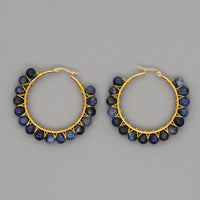 Große Creolen Aus Kristall - CrystalHoops