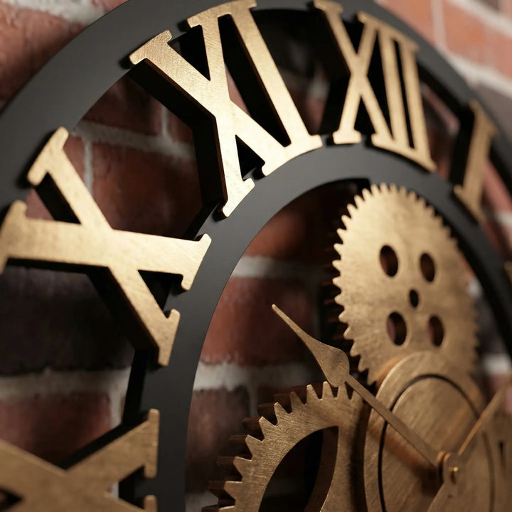 Große Deko-Wanduhr - Aurivane