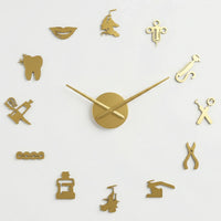Große Wanduhr Für Praxen - Dentiqube
