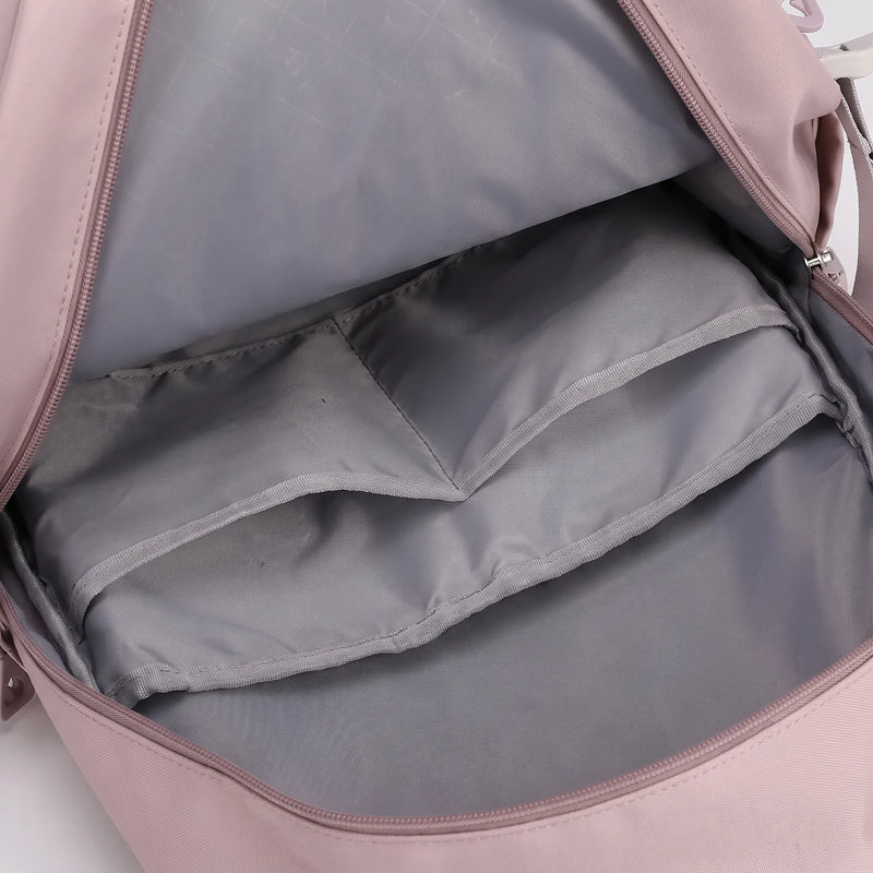 Großer Schulrucksack Mit Mehreren Fächern - Zeloria