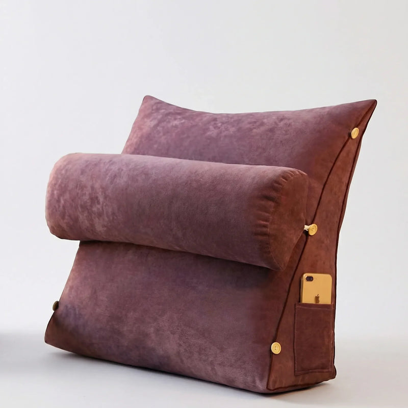 Großes Keilkissen Mit Rückenlehne - LuxeRest