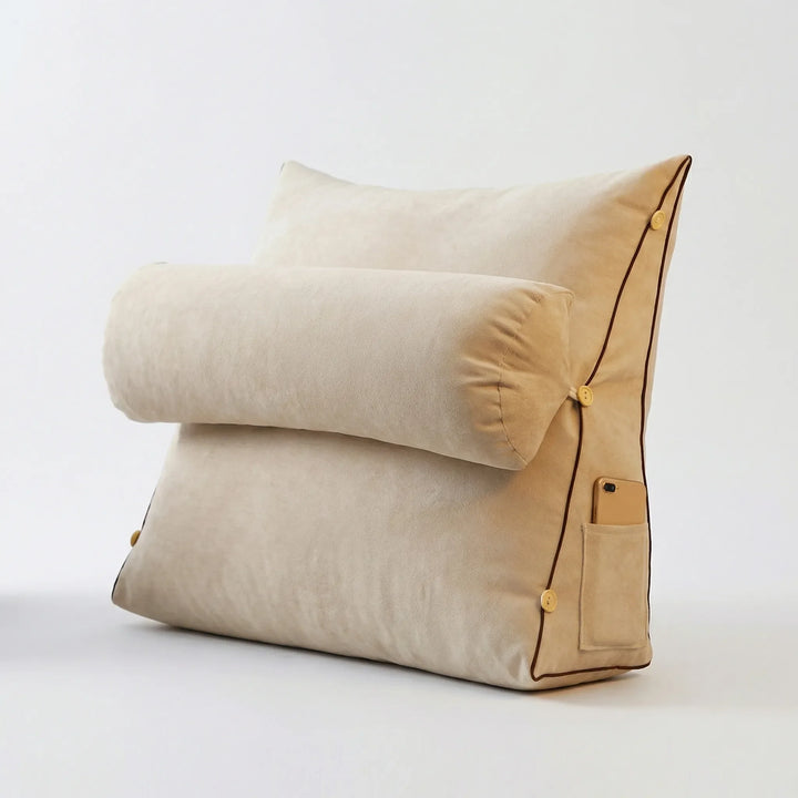 Großes Keilkissen Mit Rückenlehne - LuxeRest