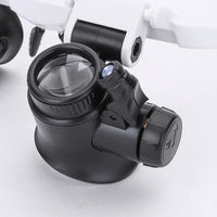 HD Lesebrille mit LED-Beleuchtung und wechselbaren Gläsern - Optiview