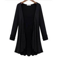 Damen Strick-Cardigan mit Rüschen – Chiara