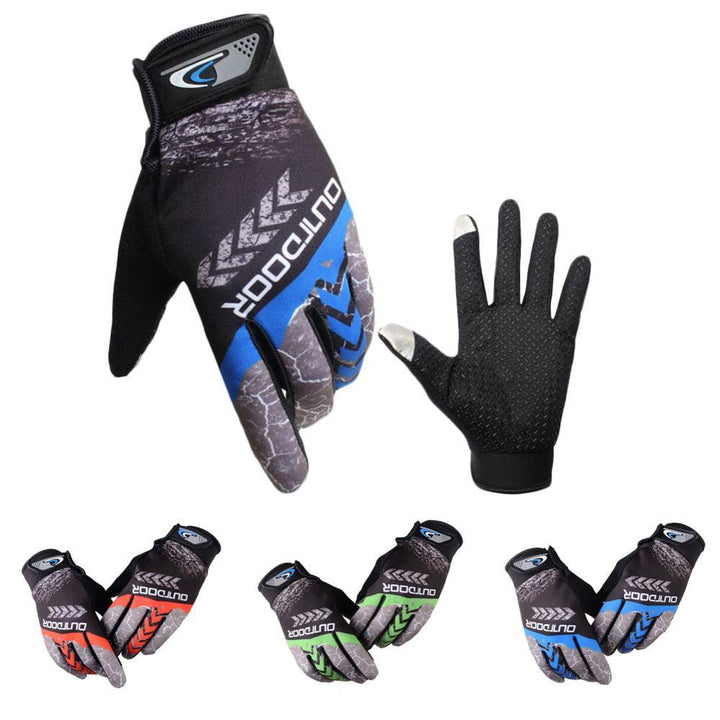 Atmungsaktive wasserdichte Fahrradhandschuhe mit Grip-Fläche – Rivaro