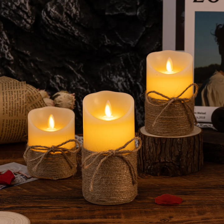 Stimmungsvolle LED-Kerzen - GlowFlicker