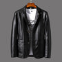 Herren-Lederblazer – Leonardo